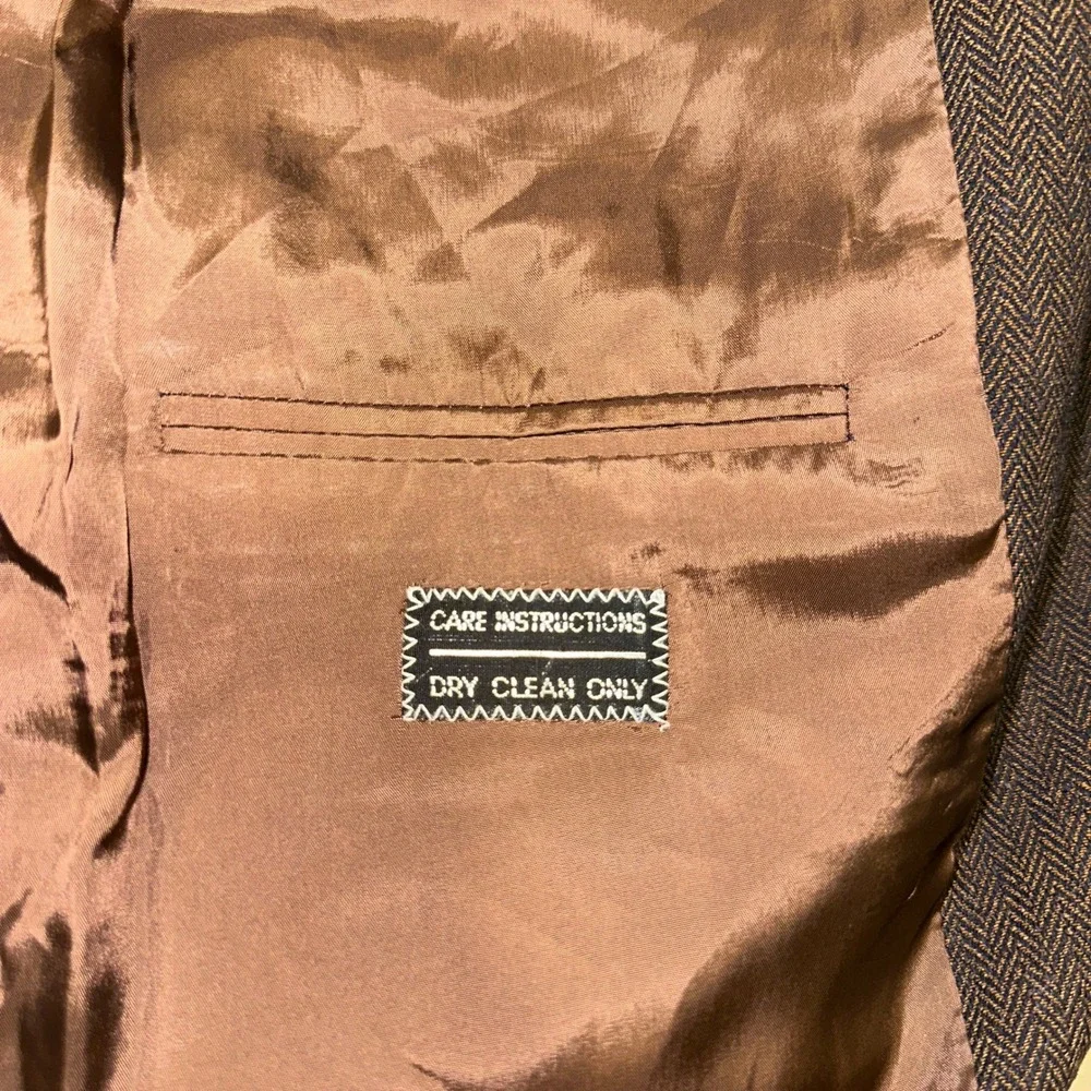 Giorgio Armani Brown Wool Sport Coat